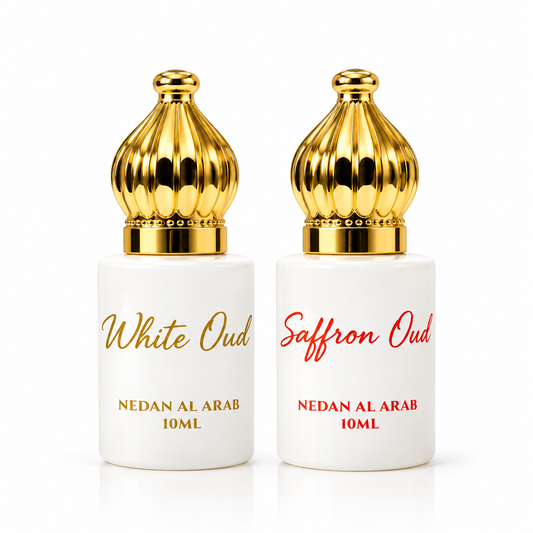 WHITE OUD AND SAFFRON OUD